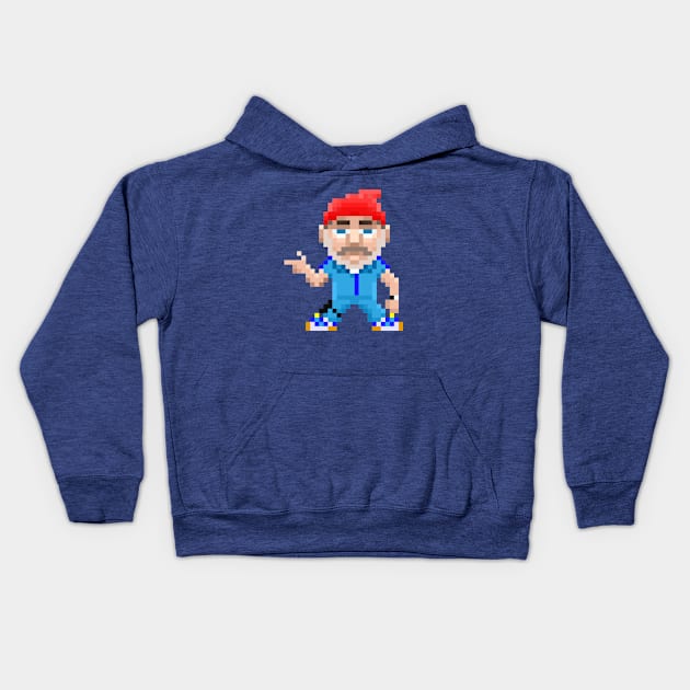 Stevesy Kids Hoodie by badpun